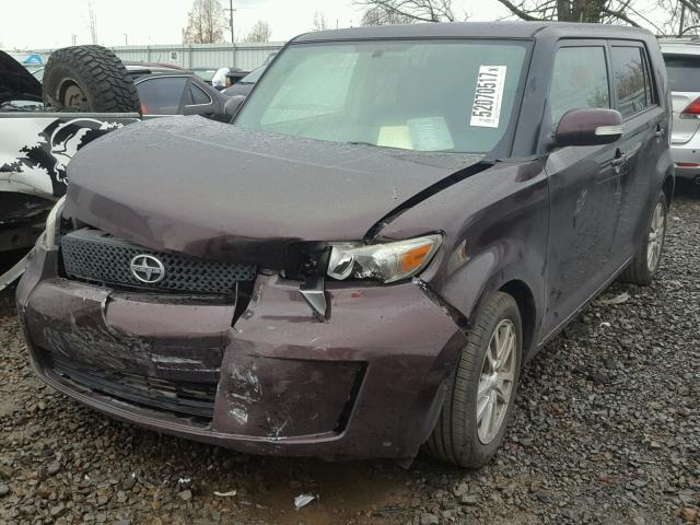 JTLKE50E081039863 - 2008 TOYOTA SCION XB 紫色 照片 2