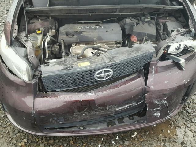 JTLKE50E081039863 - 2008 TOYOTA SCION XB 紫色 照片 7