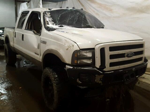 1FTWW31P55EC21738 - 2005 FORD F350 SRW S WHITE photo 1