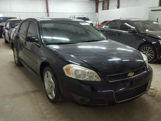 2G1WD57C491254784 - 2009 CHEVROLET IMPALA SS BLACK photo 1