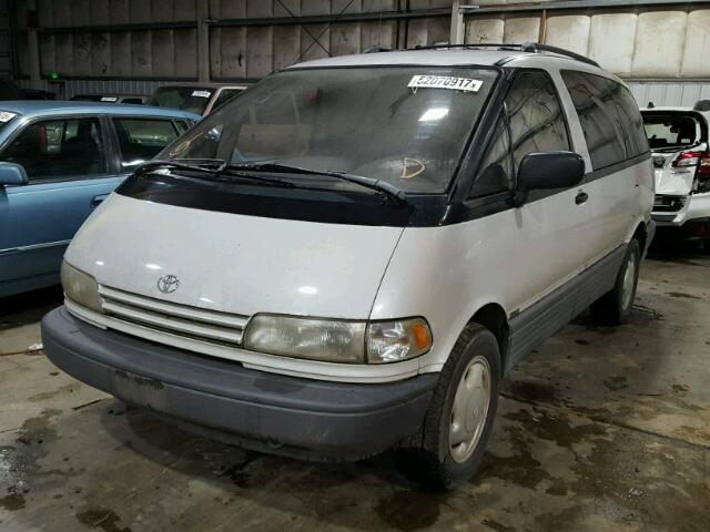 JT3AC22S9P1018818 - 1993 TOYOTA PREVIA LE SILVER photo 2