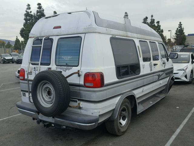 2B6HB21Z2SK534810 - 1995 DODGE RAM VAN B2 WHITE photo 4