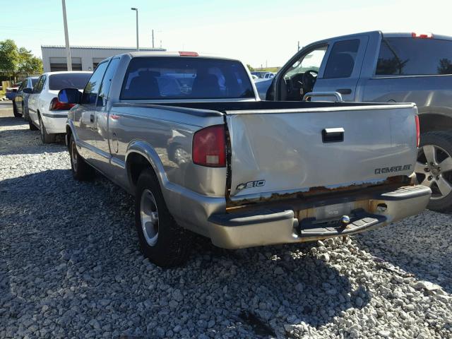 1GCCS19W0YK153840 - 2000 CHEVROLET S TRUCK S1 BEIGE photo 3