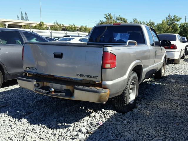 1GCCS19W0YK153840 - 2000 CHEVROLET S TRUCK S1 BEIGE photo 4