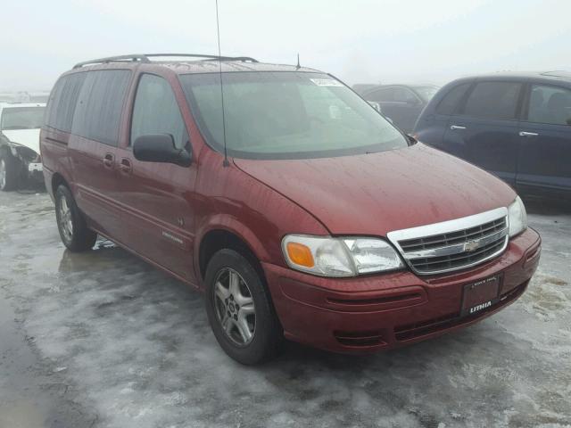 1GNDV13E02D204431 - 2002 CHEVROLET VENTURE LU RED photo 1