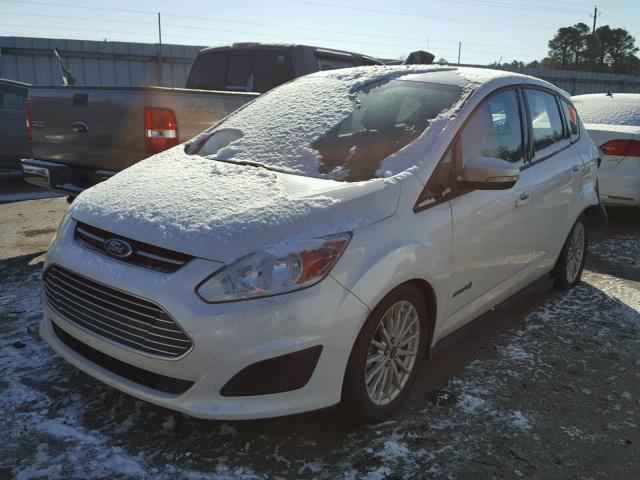 1FADP5AU1DL527518 - 2013 FORD C-MAX SE WHITE photo 2