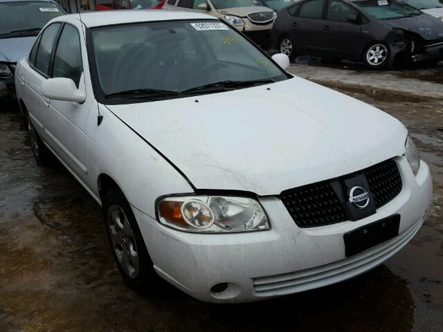 3N1CB51D76L586555 - 2006 NISSAN SENTRA 1.8 WHITE photo 1