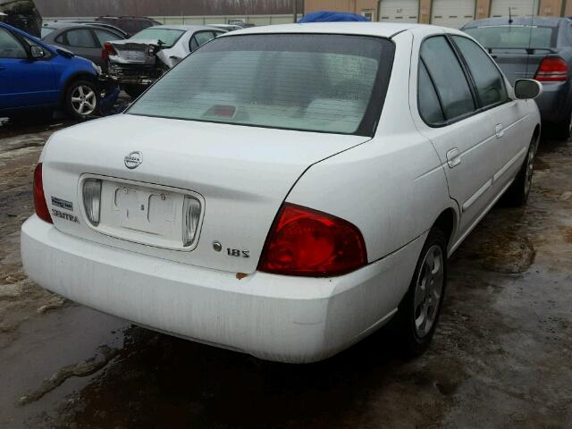 3N1CB51D76L586555 - 2006 NISSAN SENTRA 1.8 WHITE photo 4