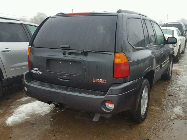 1GKDS13S532285323 - 2003 GMC ENVOY BLACK photo 4