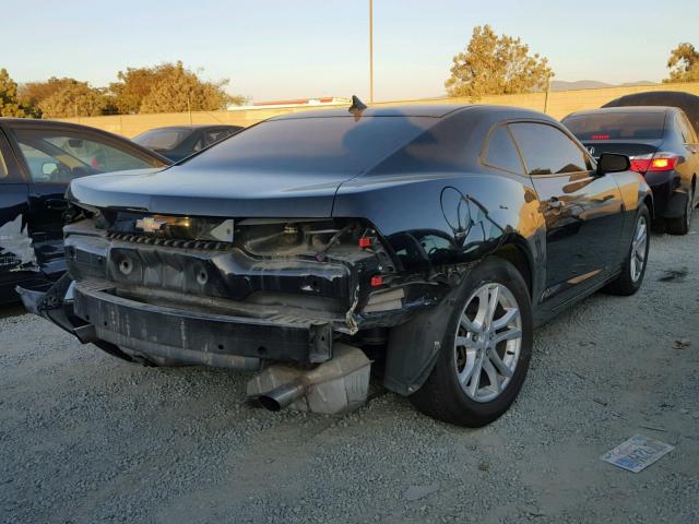 2G1FA1ED6B9140919 - 2011 CHEVROLET CAMARO LS BLACK photo 4