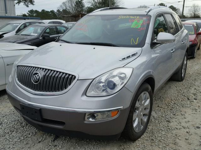 5GAKRDED6CJ296899 - 2012 BUICK ENCLAVE SILVER photo 2