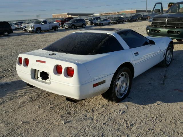 1G1YY22P8T5116743 - 1996 CHEVROLET CORVETTE WHITE photo 4