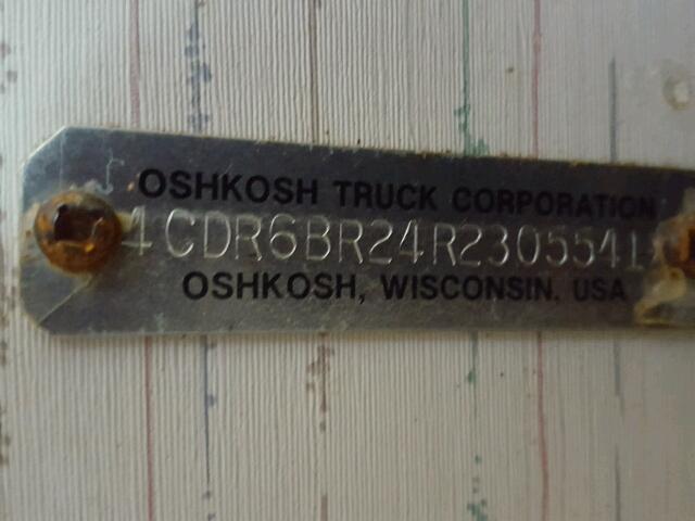 4CDR6BR24R2305541 - 1994 OSHKOSH MOTOR TRUCK CO. CHASSIS X BEIGE photo 10