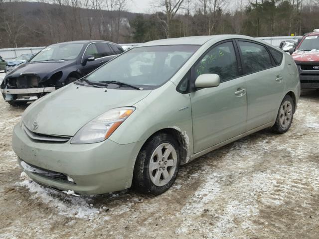 JTDKB20U377644790 - 2007 TOYOTA PRIUS GREEN photo 2