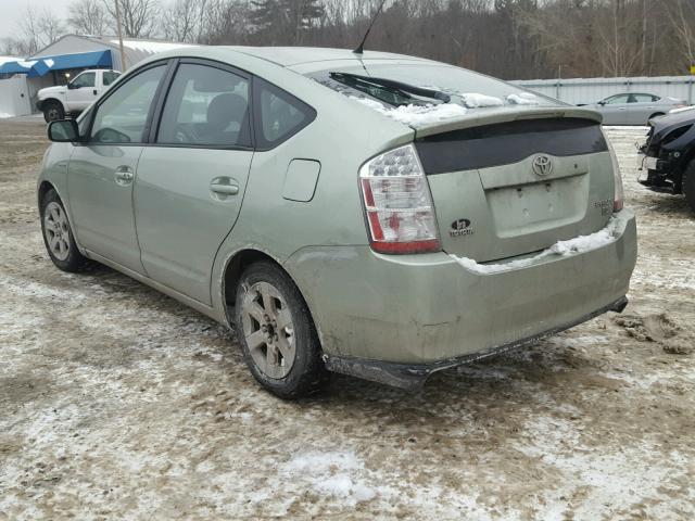 JTDKB20U377644790 - 2007 TOYOTA PRIUS GREEN photo 3