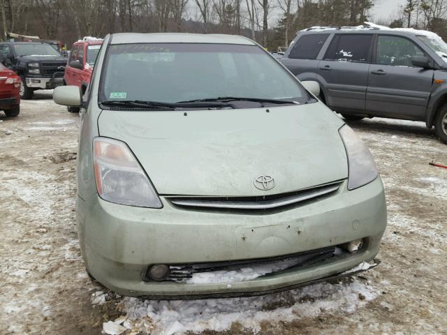 JTDKB20U377644790 - 2007 TOYOTA PRIUS GREEN photo 9