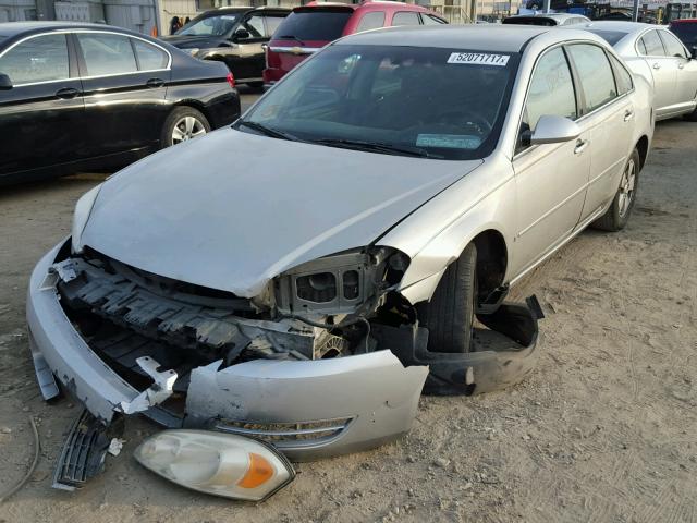 2G1WB58K489209288 - 2008 CHEVROLET IMPALA LS SILVER photo 2