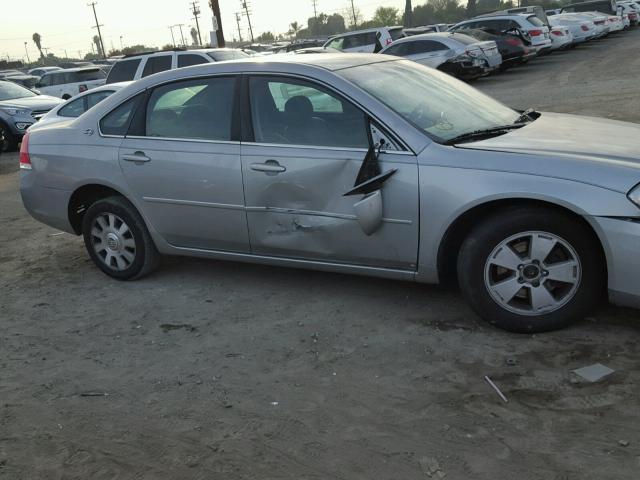 2G1WB58K489209288 - 2008 CHEVROLET IMPALA LS SILVER photo 9