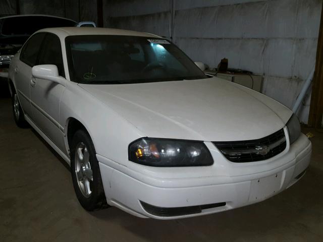 2G1WH52K659123757 - 2005 CHEVROLET IMPALA LS WHITE photo 1