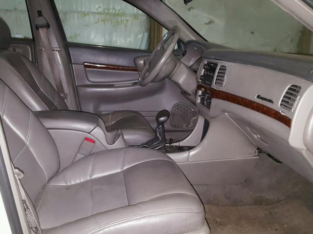 2G1WH52K659123757 - 2005 CHEVROLET IMPALA LS WHITE photo 5