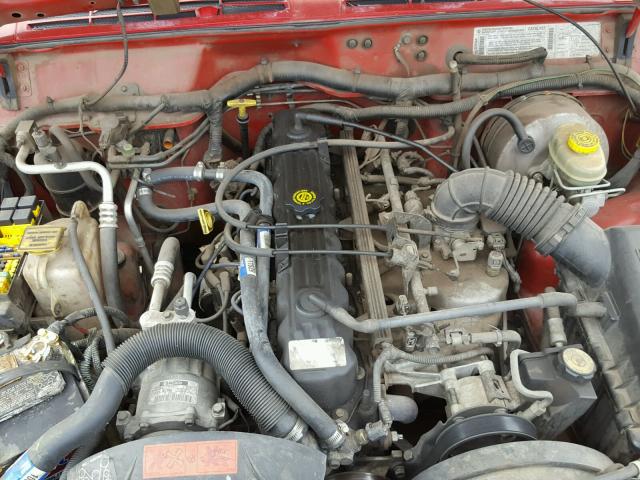 1J4FF68SXXL554280 - 1999 JEEP CHEROKEE S RED photo 7