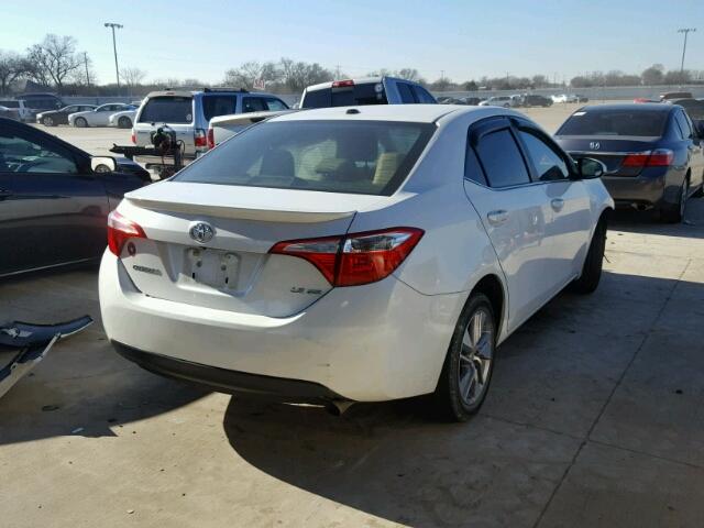 5YFBPRHE0EP087291 - 2014 TOYOTA COROLLA EC 白色 照片 4