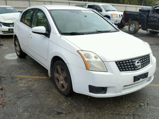 3N1AB61E67L691241 - 2007 NISSAN SENTRA 2.0 WHITE photo 1