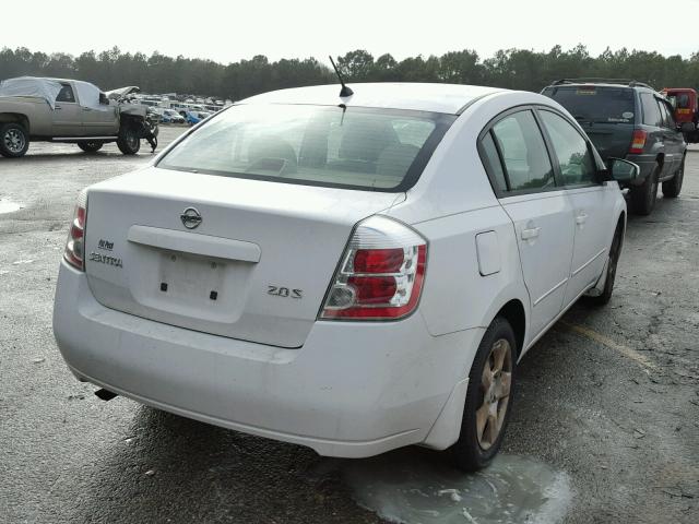 3N1AB61E67L691241 - 2007 NISSAN SENTRA 2.0 WHITE photo 4