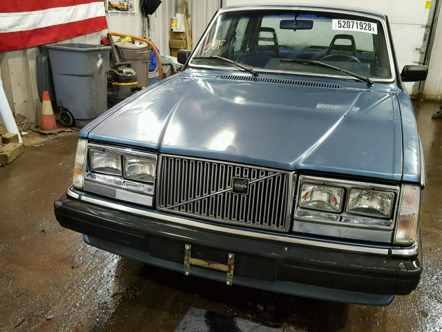 YV1AX8842F1107456 - 1985 VOLVO 244 DL BLUE photo 9