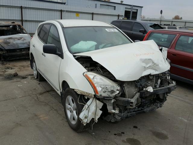 JN8AS5MT2CW303139 - 2012 NISSAN ROGUE S WHITE photo 1