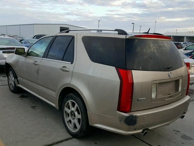 1GYEE63A650132213 - 2005 CADILLAC SRX GOLD photo 3