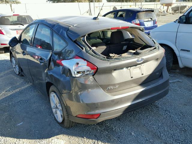 1FADP3K20FL281940 - 2015 FORD FOCUS SE CHARCOAL photo 3