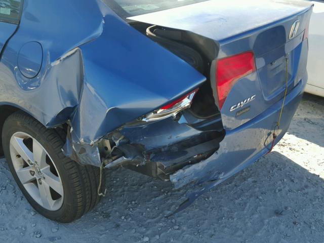 1HGFA16826L096667 - 2006 HONDA CIVIC EX 蓝色 照片 9