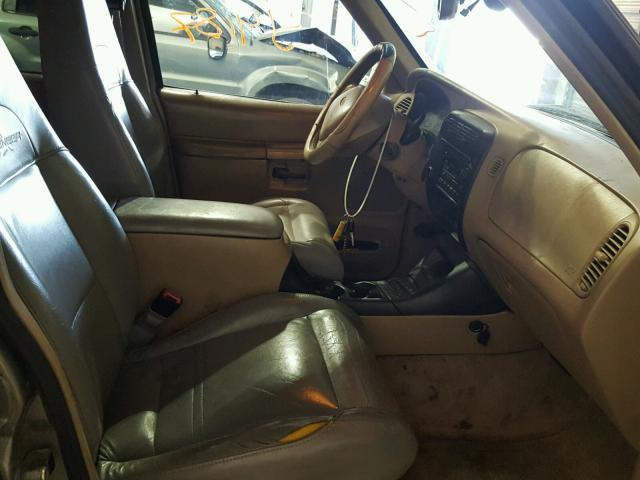 1FMZU64E6YZA06165 - 2000 FORD EXPLORER E GREEN photo 5