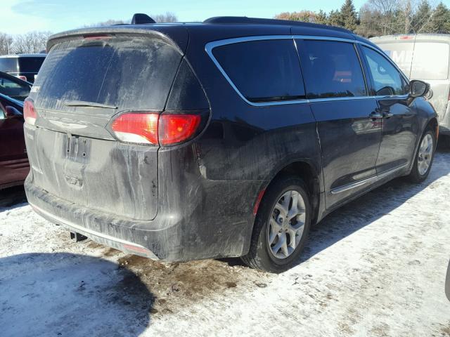 2C4RC1BG5HR571919 - 2017 CHRYSLER PACIFICA T BLACK photo 4