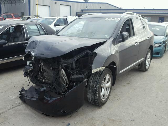 JN8AS5MT6BW567768 - 2011 NISSAN ROGUE S BLACK photo 2