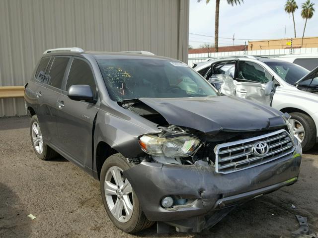 JTEES42A882073691 - 2008 TOYOTA HIGHLANDER CHARCOAL photo 1