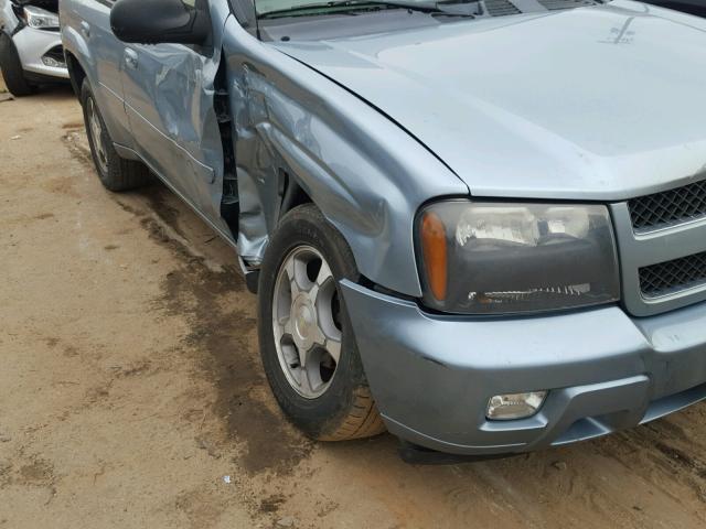 1GNDT13S062274234 - 2006 CHEVROLET TRAILBLAZE BLUE photo 9