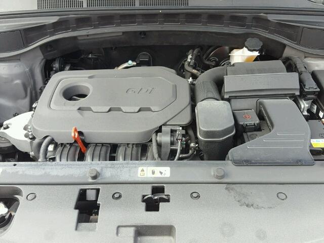 5XYZT3LB9HG410671 - 2017 HYUNDAI SANTA FE S 灰色 照片 7