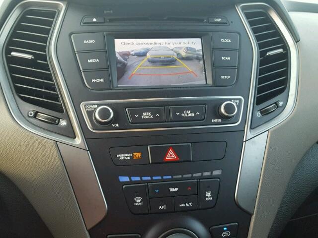 5XYZT3LB9HG410671 - 2017 HYUNDAI SANTA FE S 灰色 照片 9