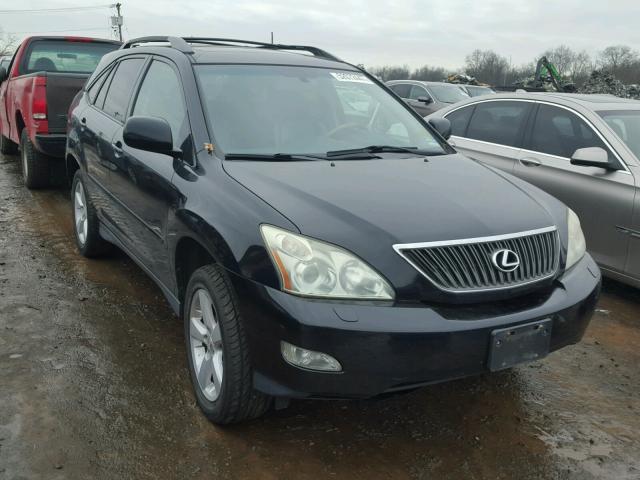 2T2HK31U57C039825 - 2007 LEXUS RX 350 BLACK photo 1