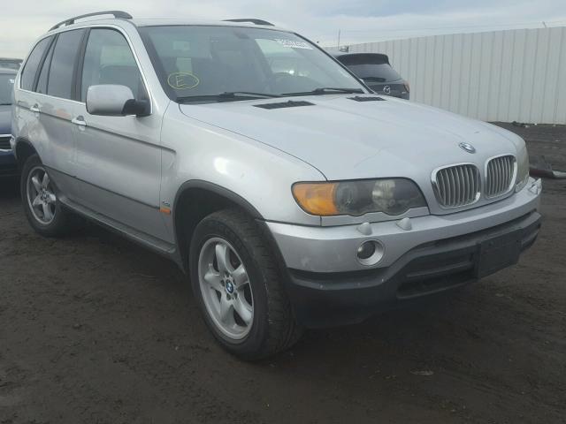 5UXFB33553LH43089 - 2003 BMW X5 4.4I SILVER photo 1