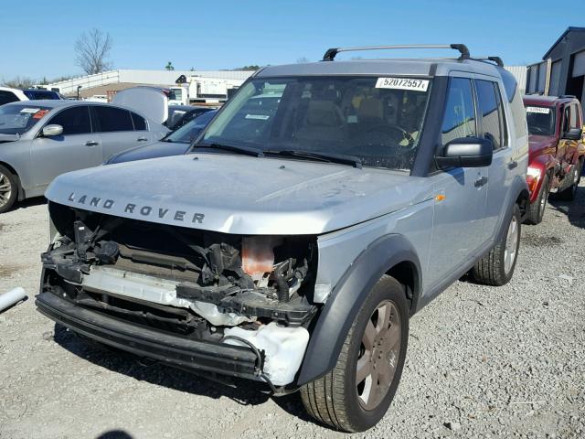 SALAG254X8A476519 - 2008 LAND ROVER LR3 HSE SILVER photo 2