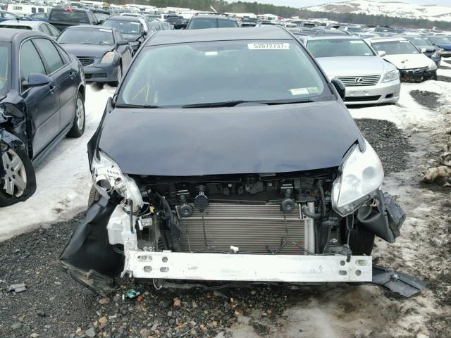 JTDKN3DU7F0416838 - 2015 TOYOTA PRIUS BLACK photo 9