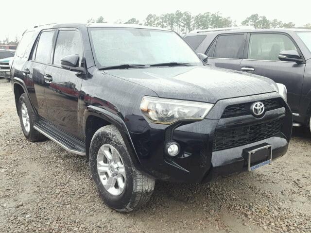 JTEZU5JR3G5116033 - 2016 TOYOTA 4RUNNER SR BLACK photo 1