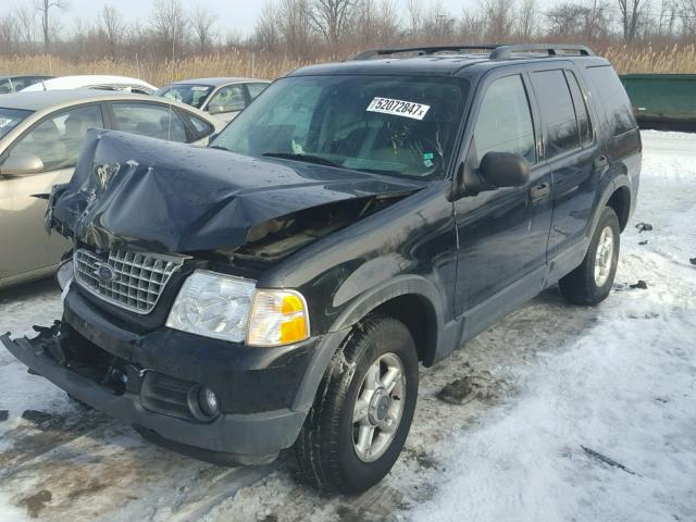 1FMZU73W03UA82437 - 2003 FORD EXPLORER X BLACK photo 2