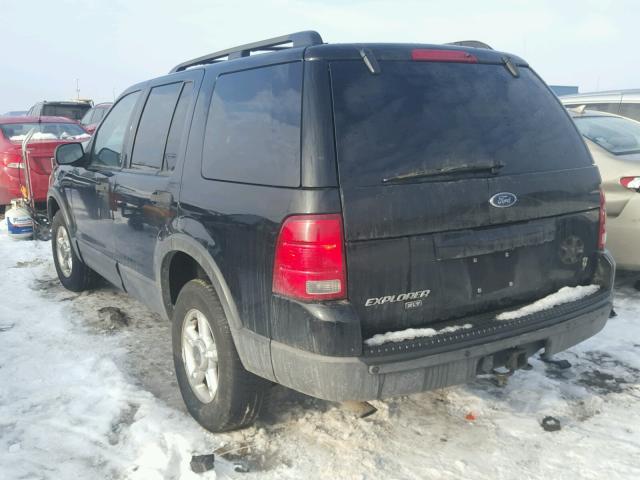 1FMZU73W03UA82437 - 2003 FORD EXPLORER X BLACK photo 3