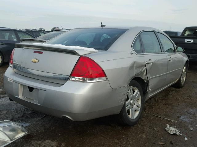 2G1WC58R379108171 - 2007 CHEVROLET IMPALA LT SILVER photo 4