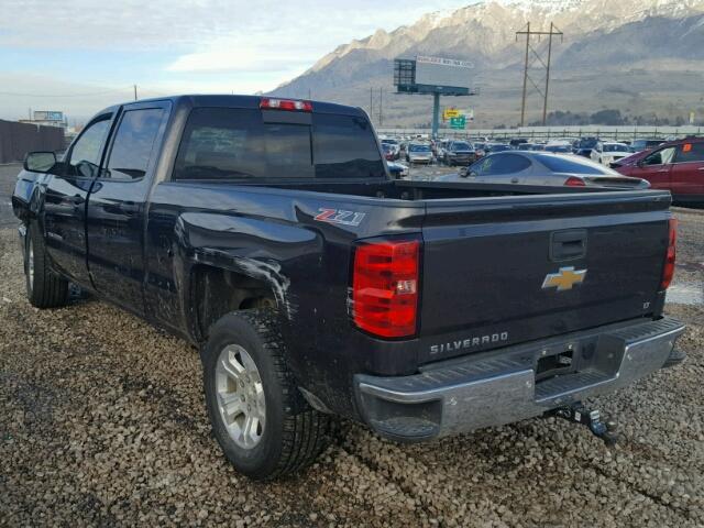 3GCUKREC8EG196761 - 2014 CHEVROLET SILVERADO GRAY photo 3