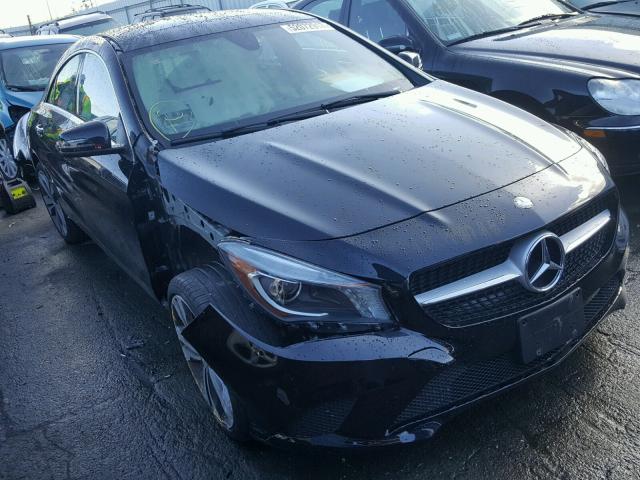 WDDSJ4EB2GN298772 - 2016 MERCEDES-BENZ CLA 250 BLACK photo 1